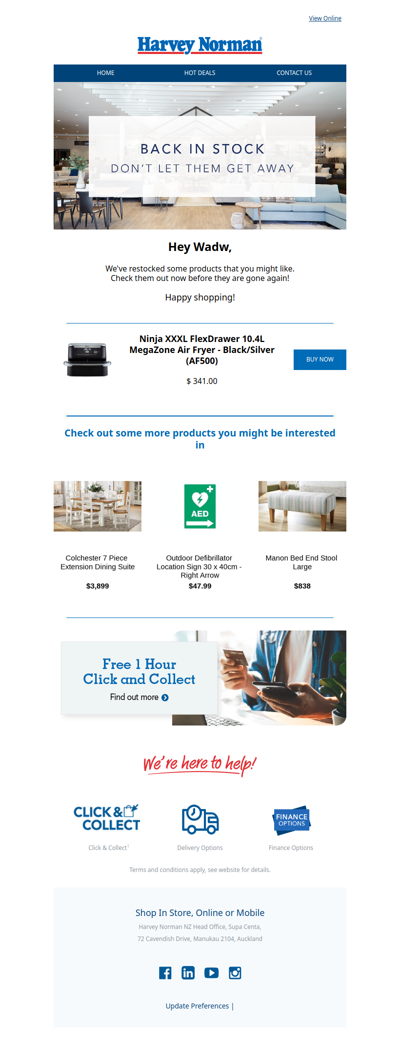 THEY'RE BACK! We restocked our most-wanted items.