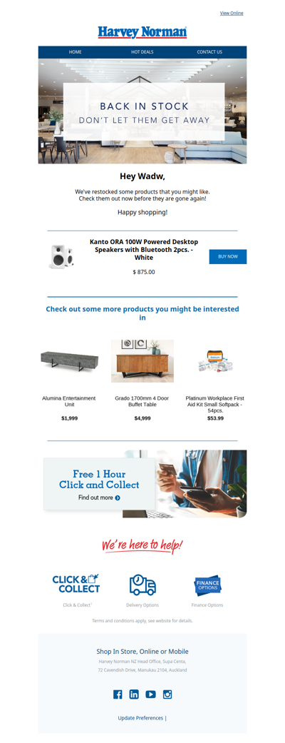 THEY'RE BACK! We restocked our most-wanted items.