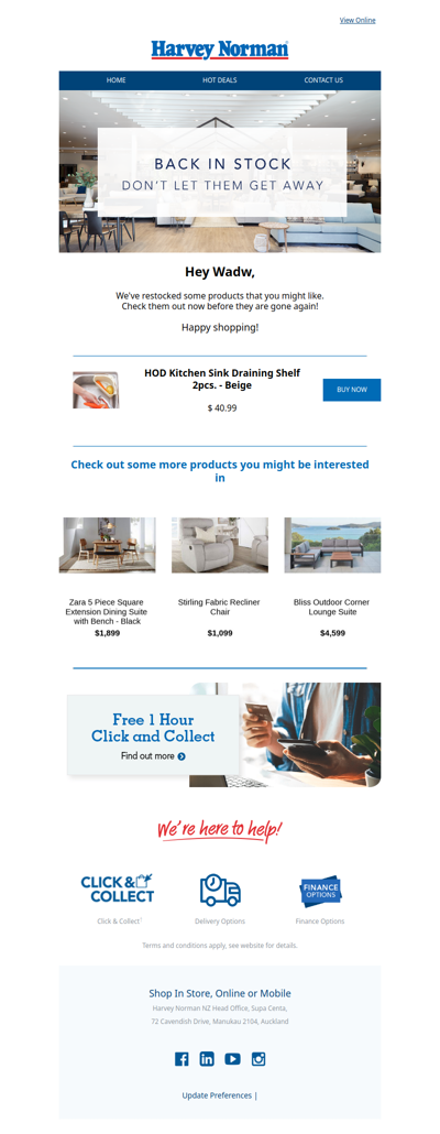 THEY'RE BACK! We restocked our most-wanted items.