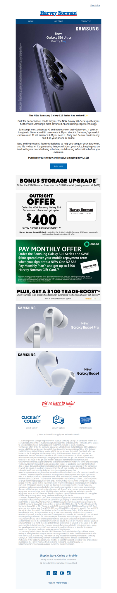 The NEW Samsung Galaxy S26 & Buds4 Series - OUT NOW