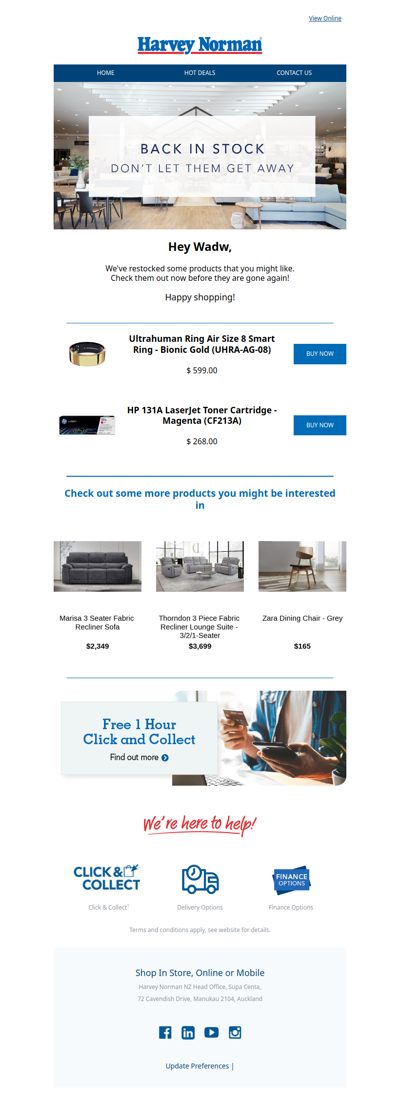 THEY'RE BACK! We restocked our most-wanted items.