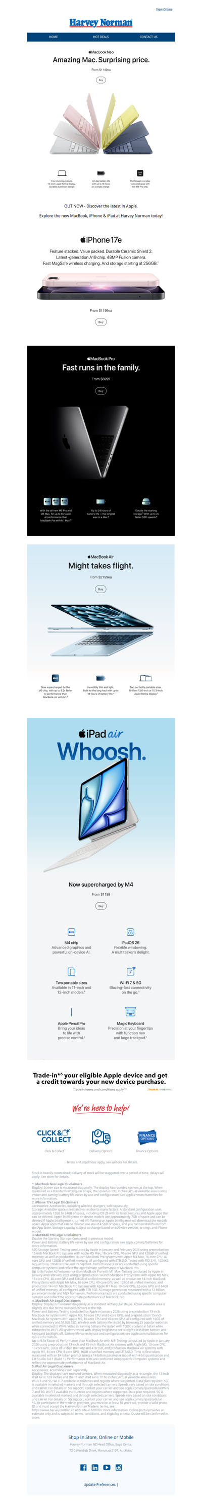 OUT NOW - Discover the latest in Apple