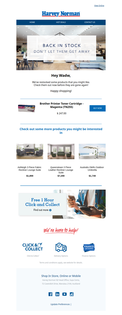 THEY'RE BACK! We restocked our most-wanted items.