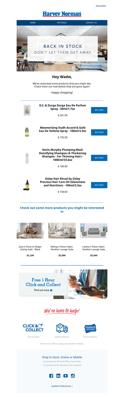 THEY'RE BACK! We restocked our most-wanted items.