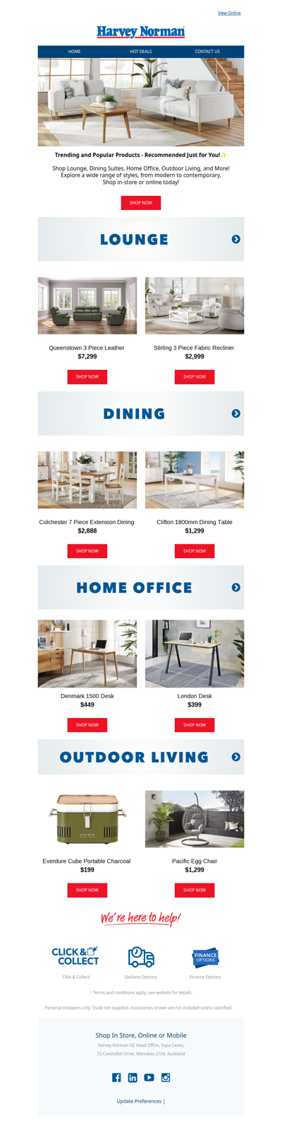 Trending & Popular Furniture, Just for You!