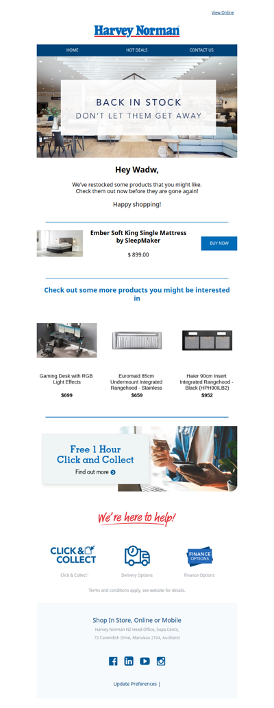 THEY'RE BACK! We restocked our most-wanted items.