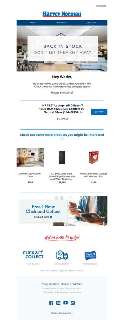 THEY'RE BACK! We restocked our most-wanted items.