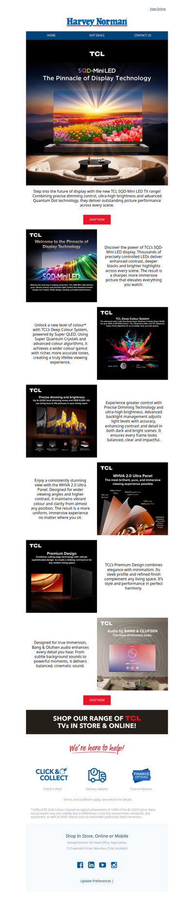 Introducing the New TCL SQD-Mini LED TVs!