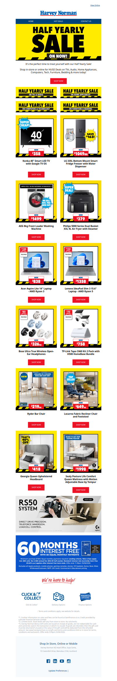 HUGE Half Yearly Deals You Can't Miss ⚠️
