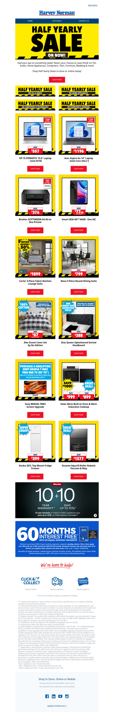 Shop HUGE Half Yearly Deals Today! 🤩