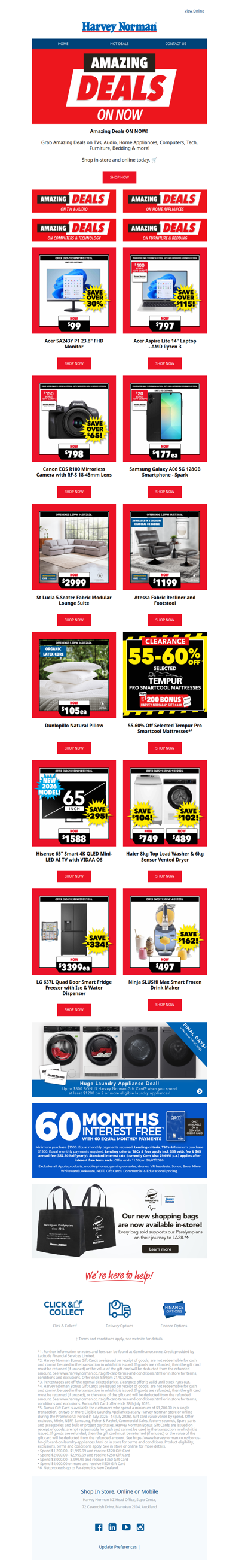 Amazing Deals ON NOW! 🤩