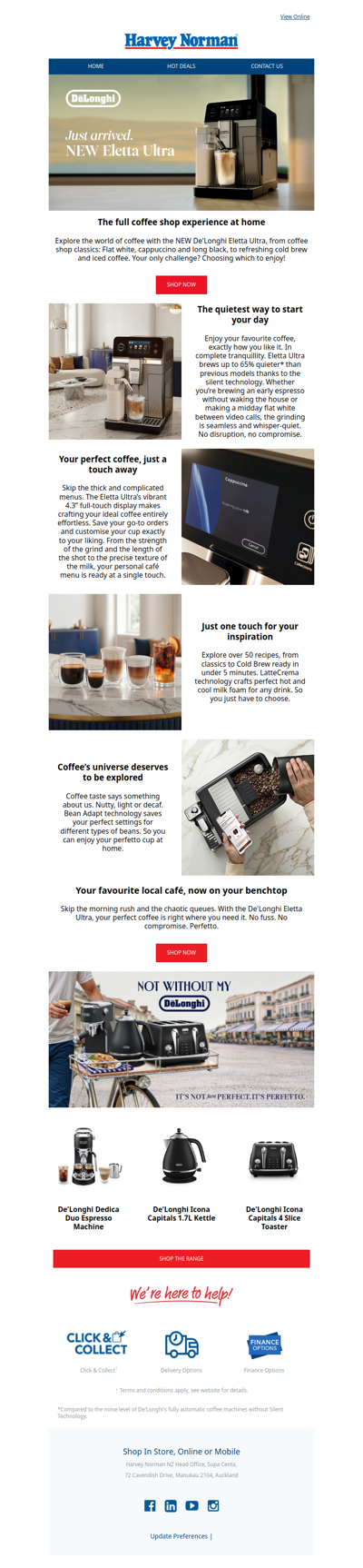 Discover the new De'Longhi Eletta Ultra!