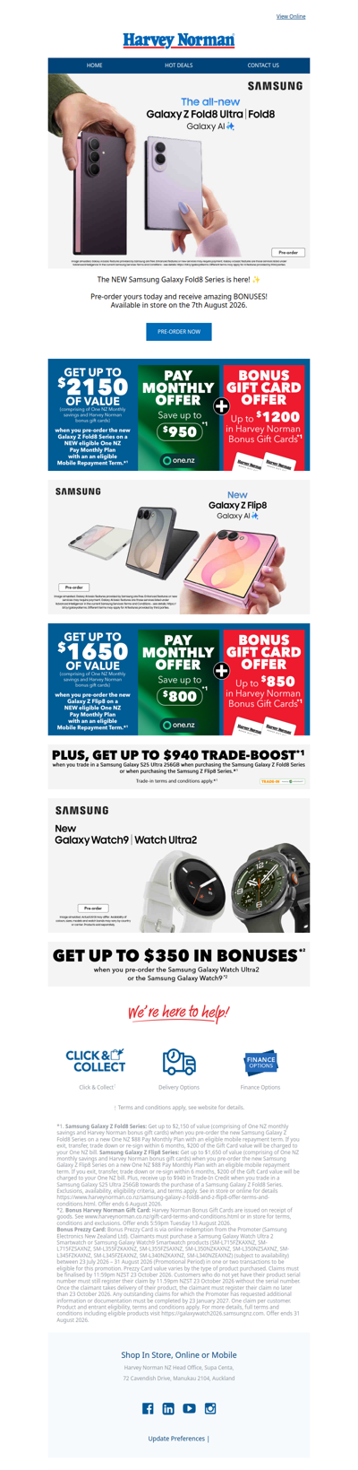 PRE-ORDER the latest Samsung Galaxy!