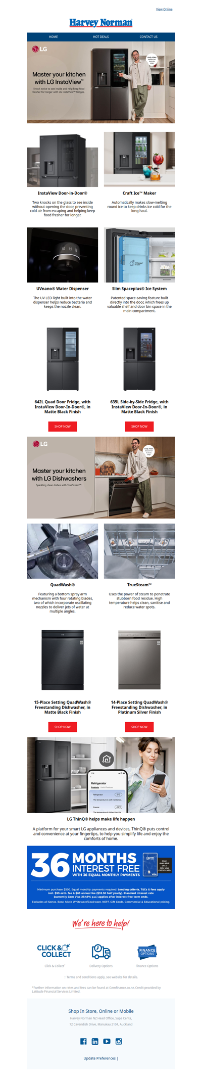 Master you kitchen with LG!