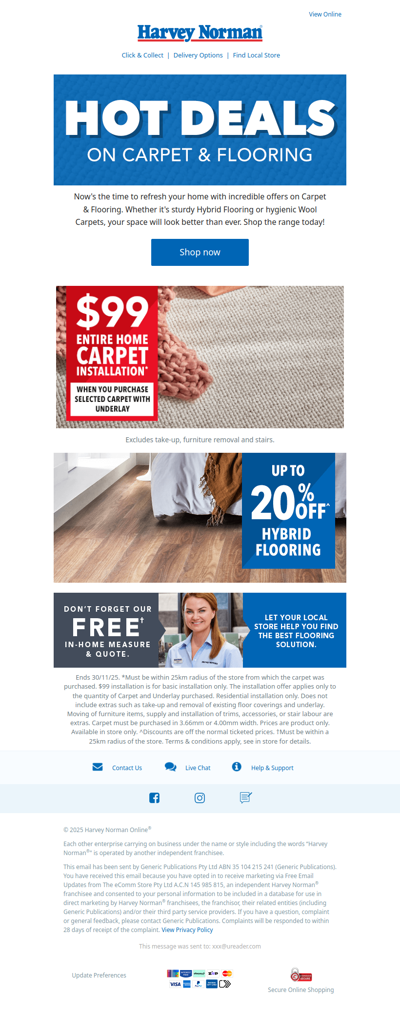 Upgrade your space today | Shop Great Deals on Carpet & Flooring
