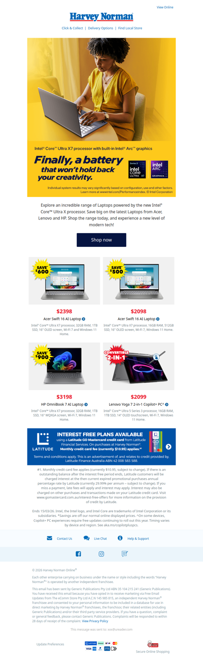 Discover Laptops with an Intel® Core™ Ultra X processor | Shop the range