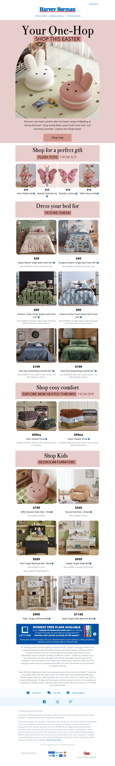 Discover festive favourites this Easter | Shop Bedroom Furniture & Manchester