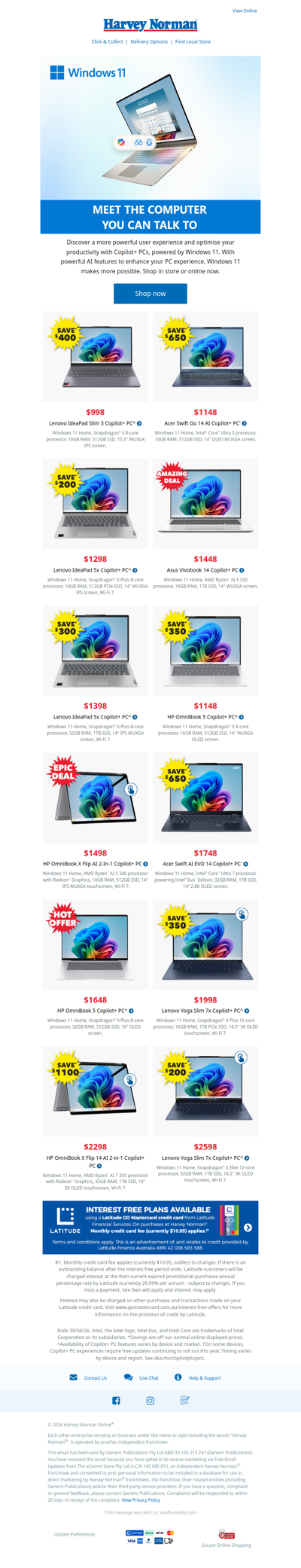 Huge savings on Windows 11 Copilot+ PCs | Upgrade your Tech today