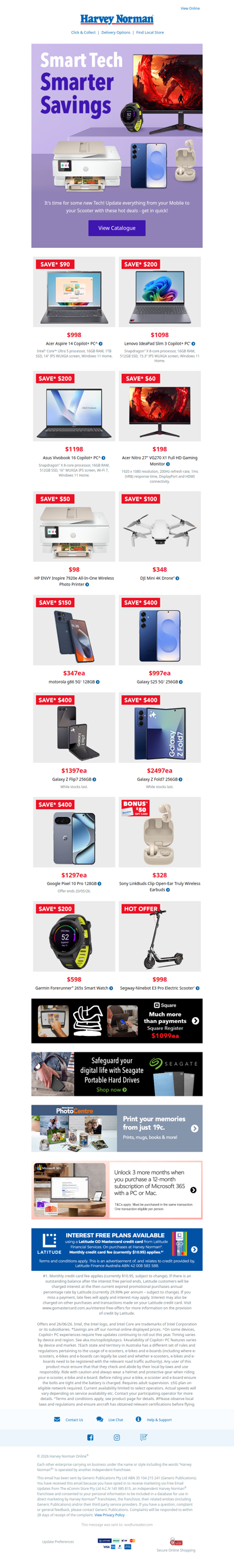 Update your Tech and Save | Shop the latest deals on a huge range