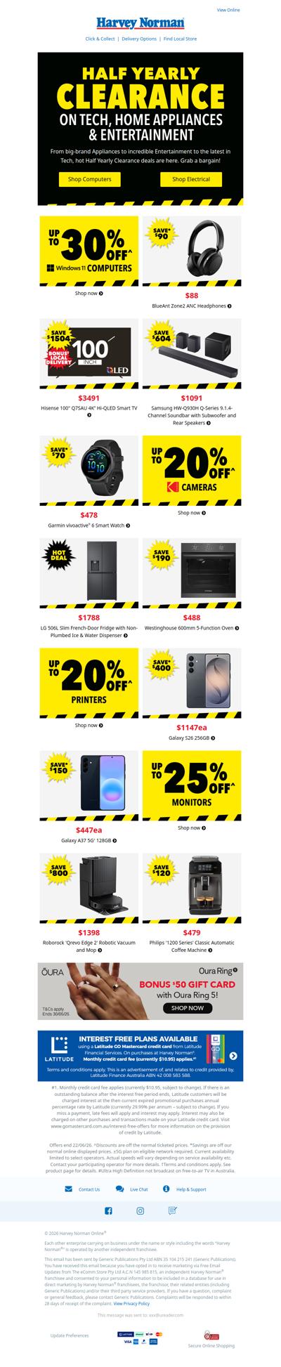 Big Brand Savings on Tech, Home Appliances, Entertainment and More