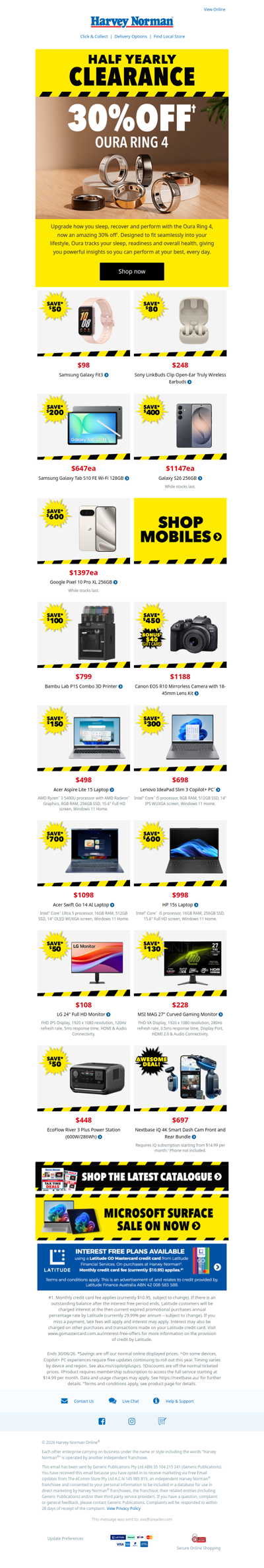 Don't Miss Out on Half Yearly Tech Deals