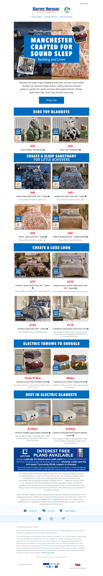 Huge Deals on Bedding | Great prices on Linen, Throws & more