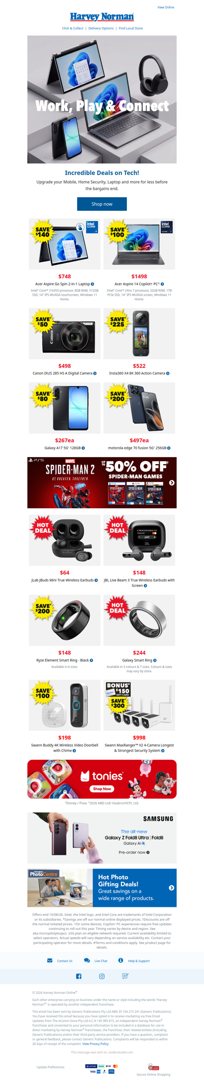 Hot Tech Bargains | Laptops, Mobiles, Home Security and more slashed