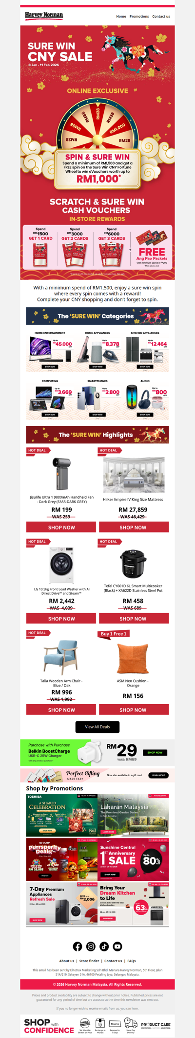 A Sure-Win Spin with RM1,500 Purchase🎁