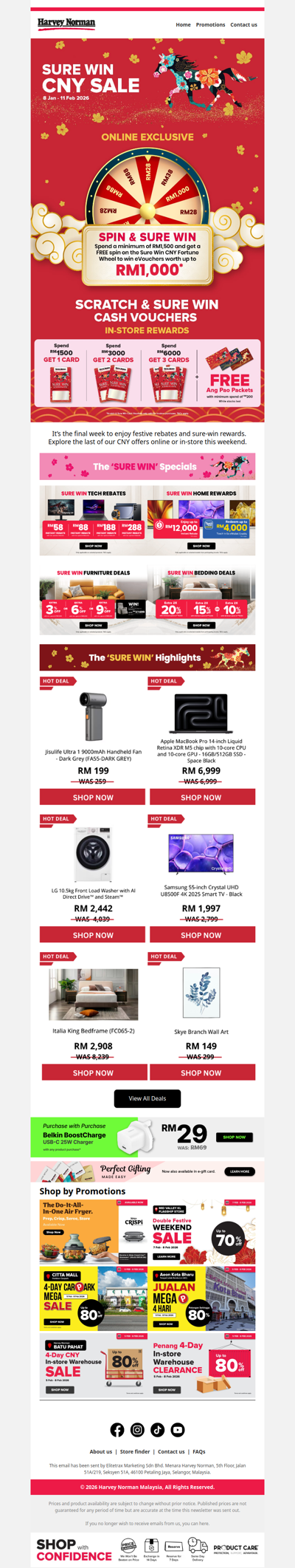 A Weekend Treat When You Spend RM1,500