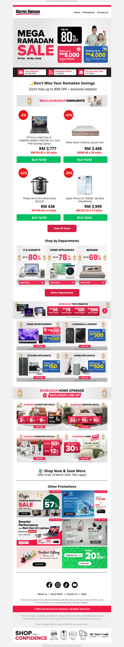 Your Ramadan Savings Await 💛 💛