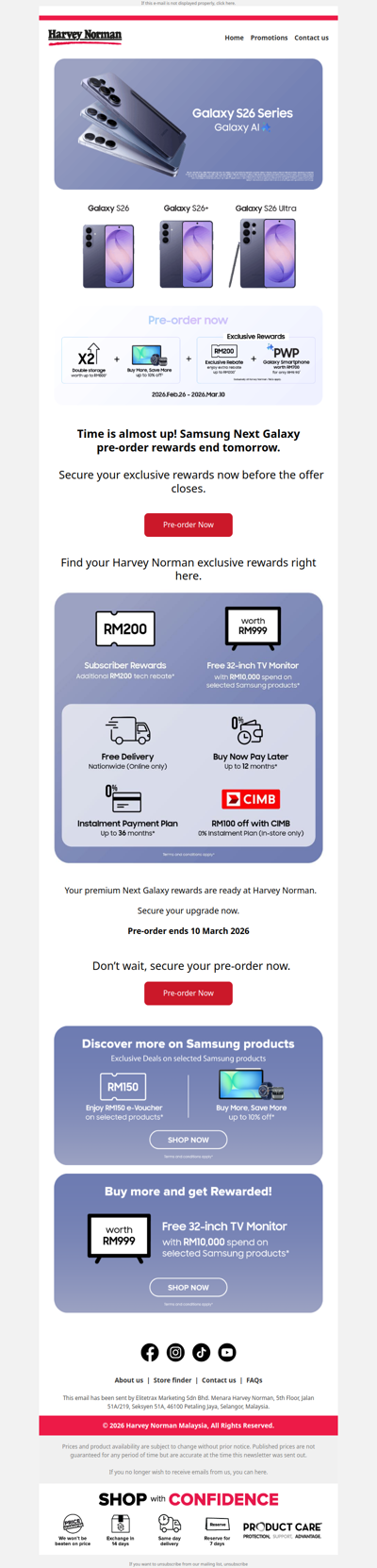 🚨 Last Chance Tomorrow for Samsung!