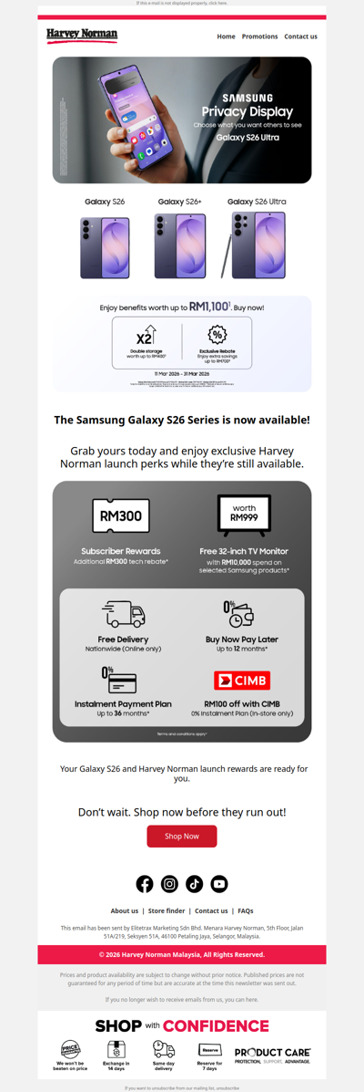Get the Galaxy S26 Today