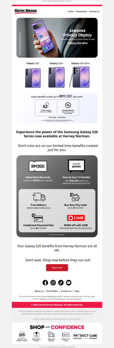 Get the Galaxy S26 with Exclusive Rewards