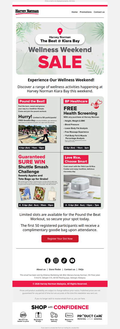 Kiara Bay Wellness Weekend Is Here!