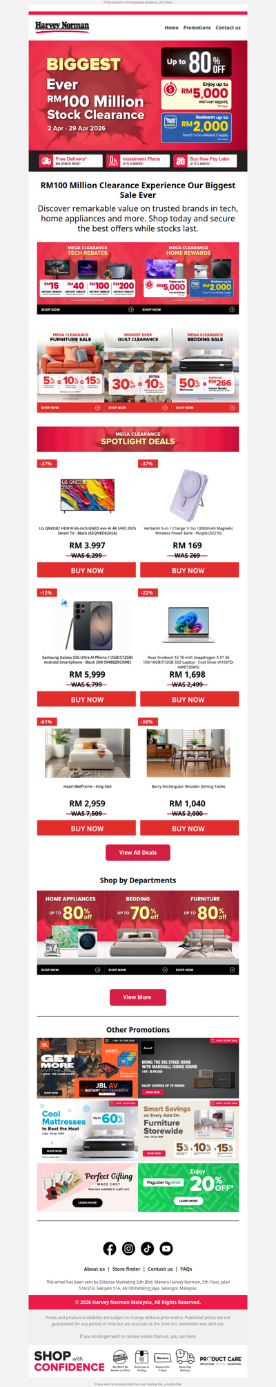 RM100 Million Clearance Is On Now