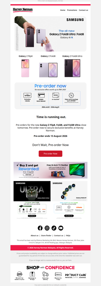 Final Countdown: Pre-Orders End Tomorrow
