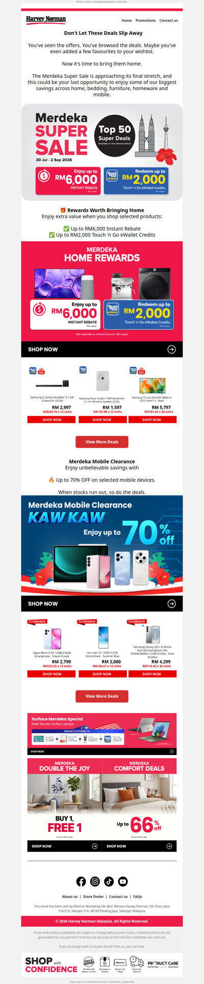 🚨 Before the Merdeka Sale Ends...