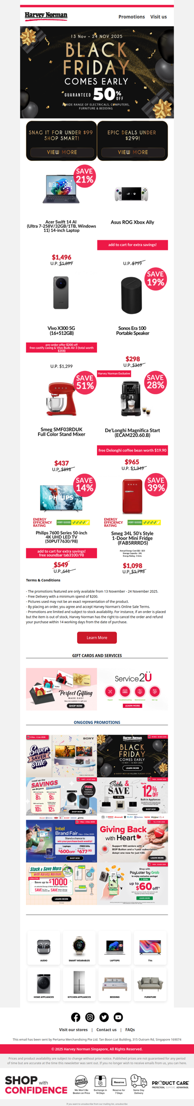 🔥Black Friday Starts NOW – Up to 90% OFF + Under $99 Deals! 🛒