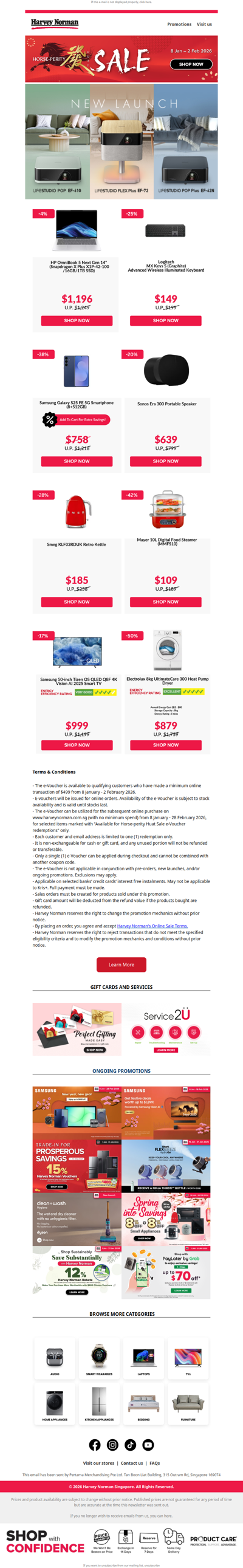 Fortune Favours You: $110,000 in Prizes + Up to 80% OFF Storewide!