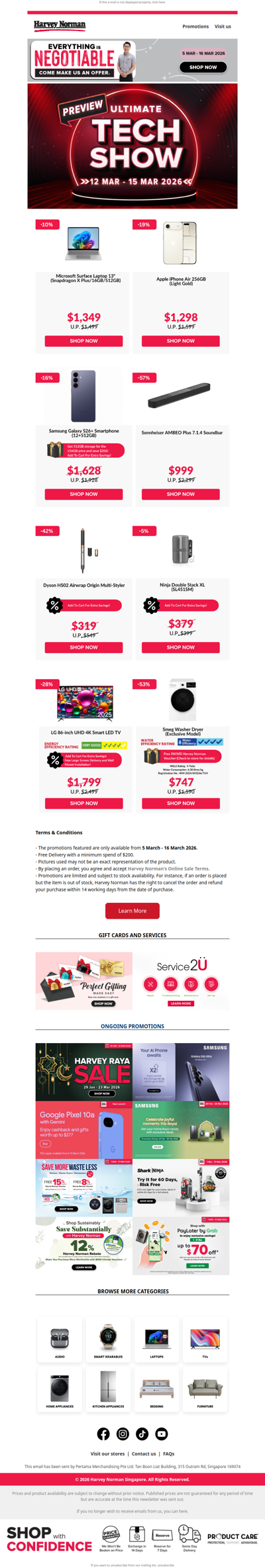 Ultimate Tech Show: Add to Cart for up to 11% Off!