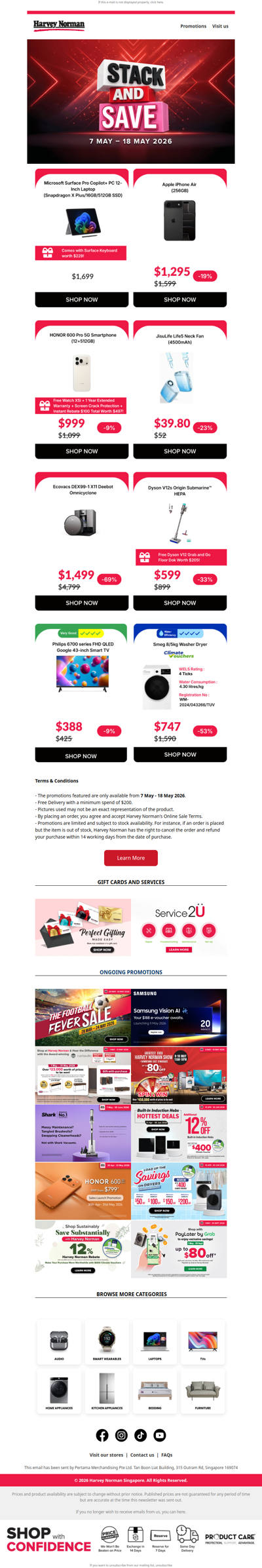 Stack & Save — More Items, Bigger Savings Up to 80% OFF!