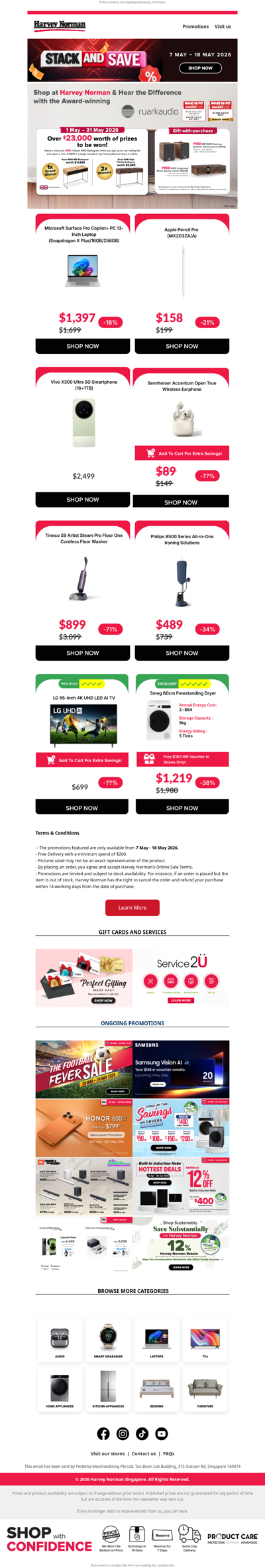 Buy More for Less with Stack & Save Up to 80% OFF!