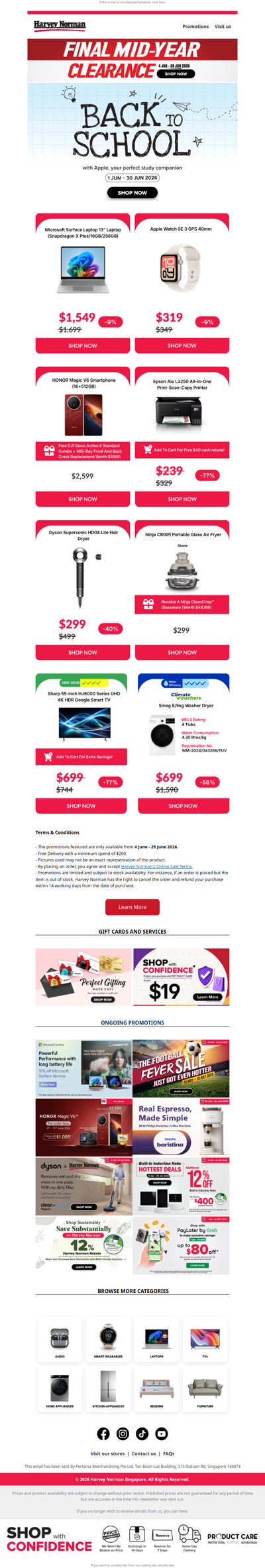 Prices Slashed to Clear — Up to 80% OFF Deals