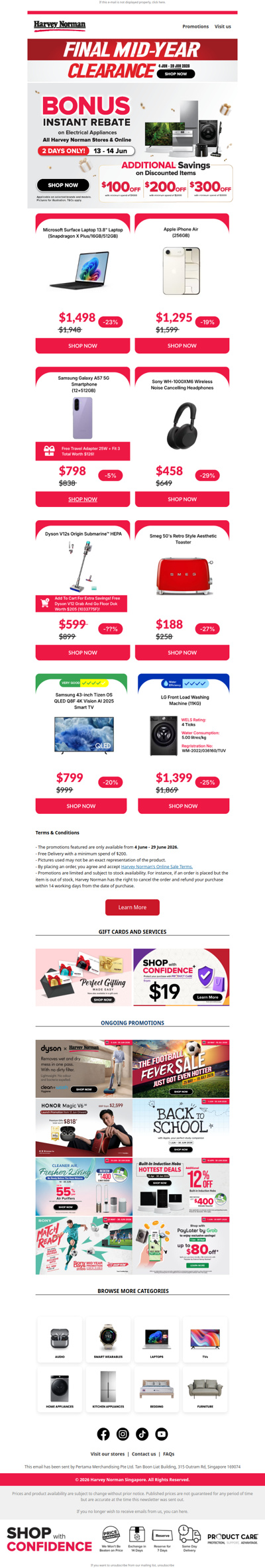Massive Clearance Savings Up to 80% OFF