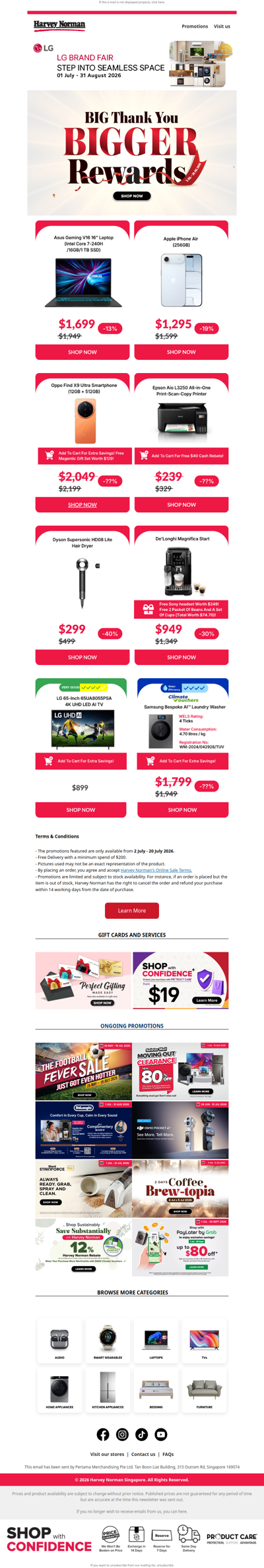 Big Thank You, Bigger Rewards — Save Up to 84% OFF