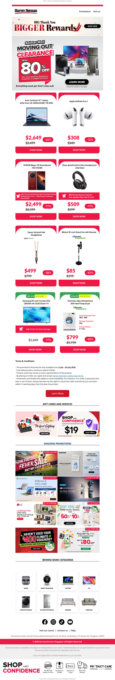 Up to 84% OFF Plus Free Gifts Worth Up to $3,385