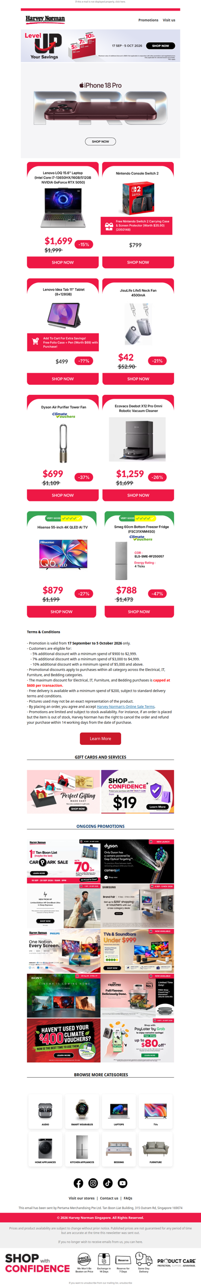 Bigger Purchases, Bigger Savings Up to 10% OFF*