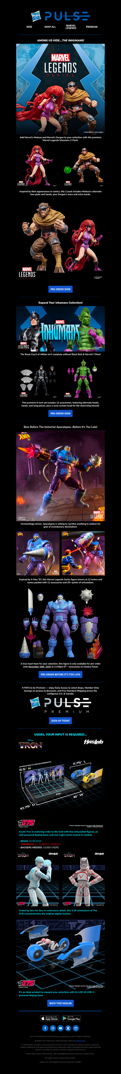 From the Throne of Attilan to Your Marvel Legends Series Collection!