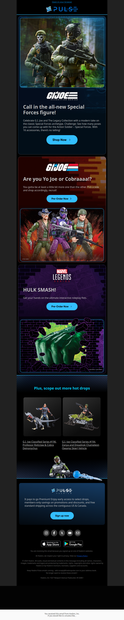 Today's collector's drops are NO JOKE...