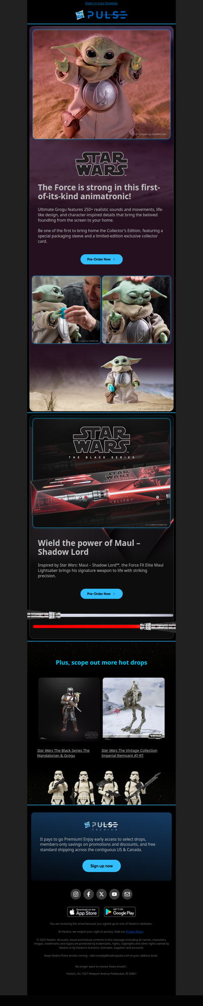 🚨 Pre-order STAR WARS: Ultimate Grogu – with over 250+ animations!